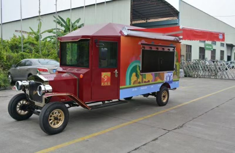 replica Ford model T van coffee truck