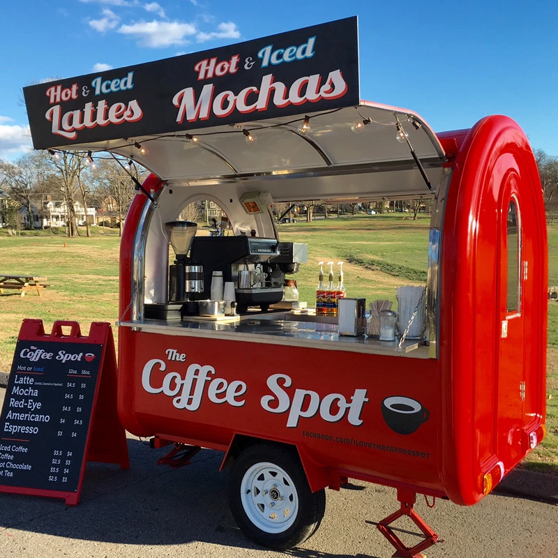 Coca-Cola Themed Mini Food Trailer