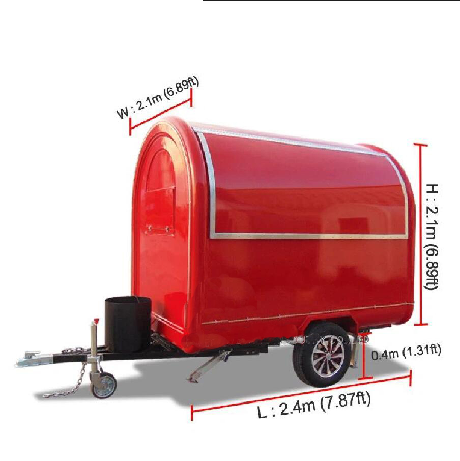 afordable food trailer mobility coffee spot