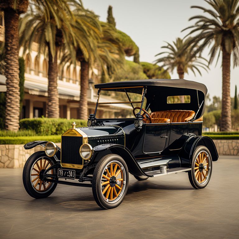 ford model t golf cart with electric power