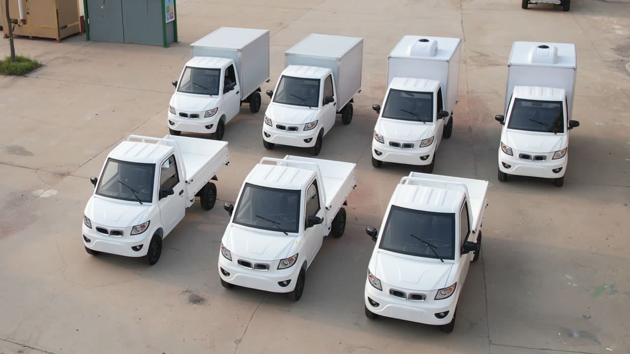Chinese electric mini pickup truck for sale